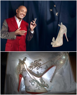 Christian Louboutin與華特迪士尼影業(yè)合作，打造現(xiàn)代版灰姑娘的水晶鞋