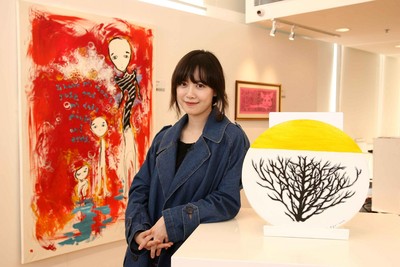 具惠善為此次藝術(shù)展主題《After Image》創(chuàng)作了一系列圍繞夢想、希望與童年回憶的作品